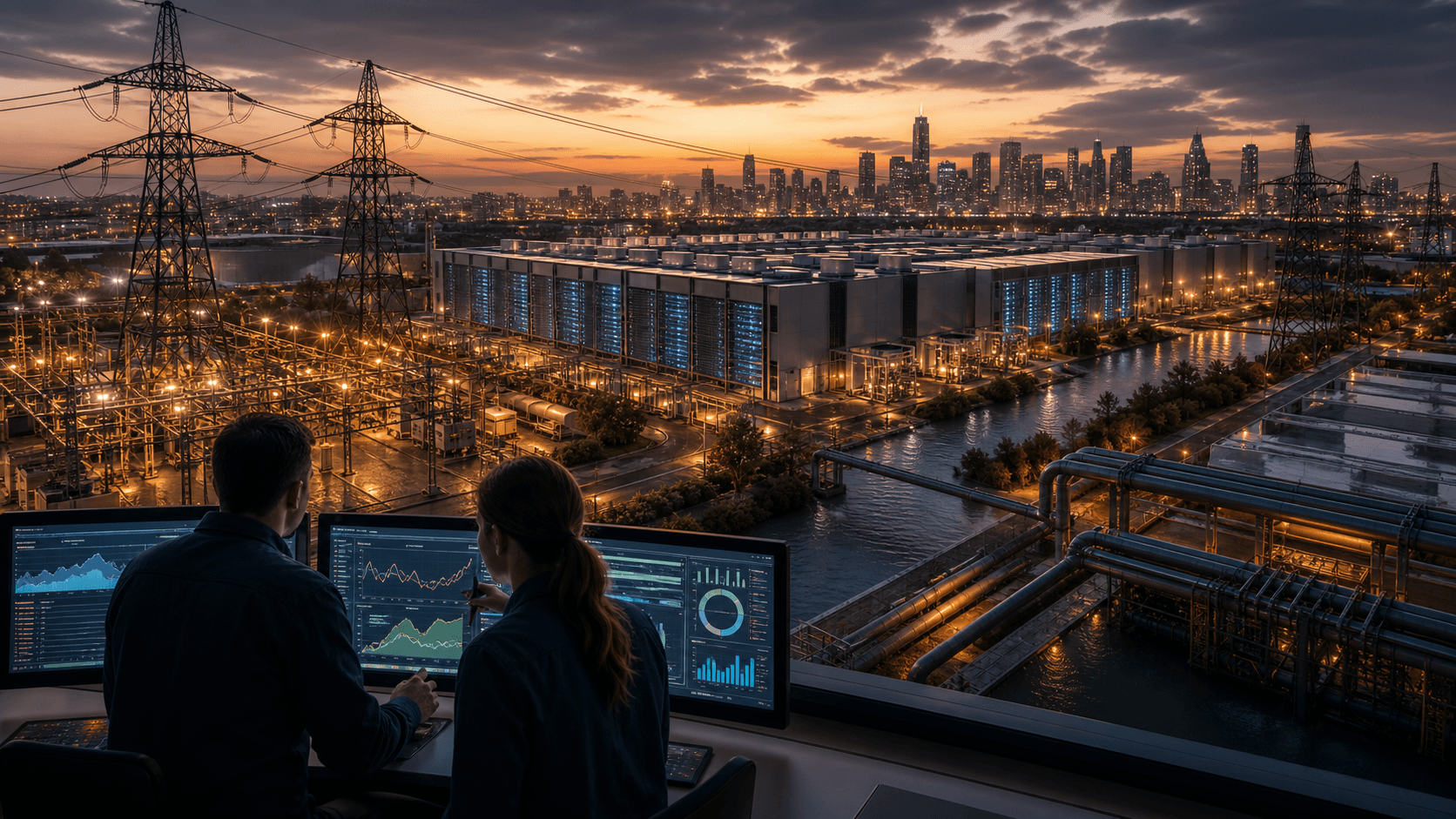 AI Data Centers Just Hit the Power and Water Wall