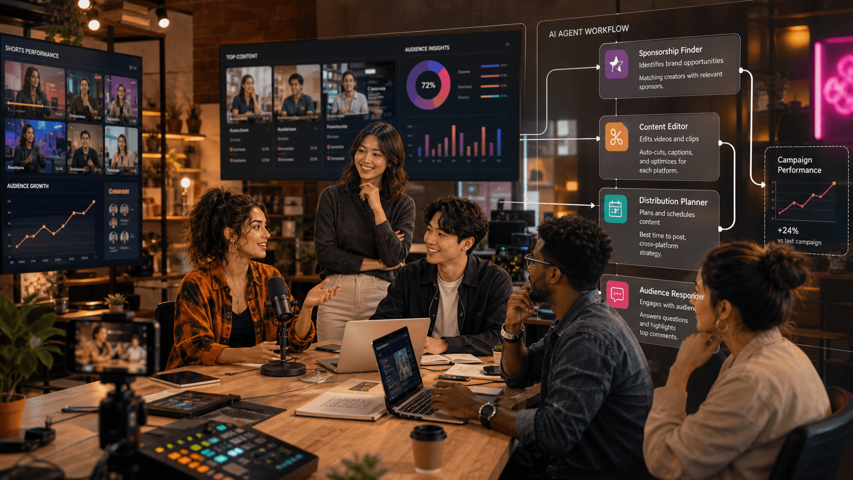 Creator Agencies Are Moving Toward AI Agents, but the Human Taste Layer Still Wins