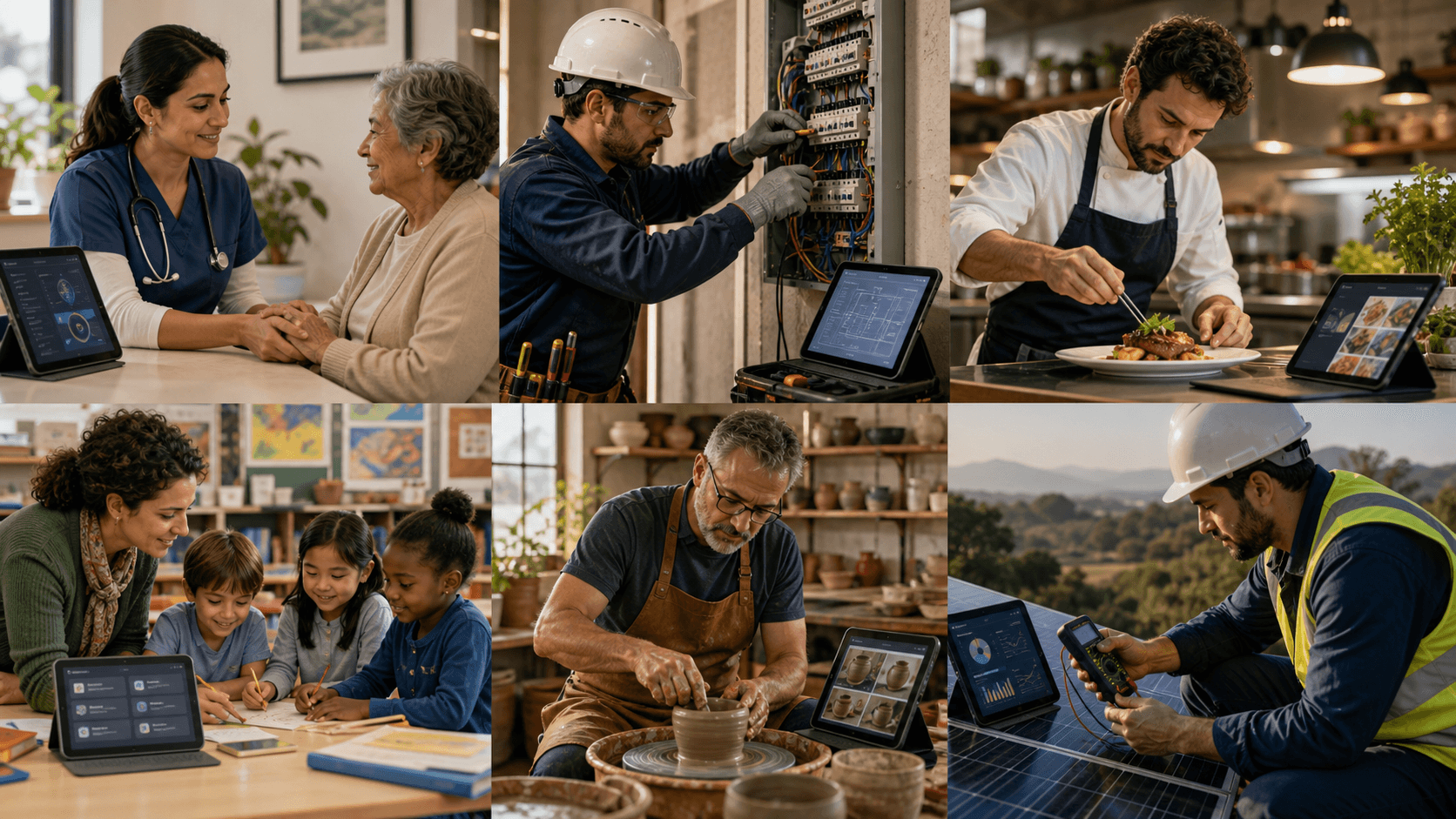 Welche Jobs sind sicherer vor KI? Arbeit, die weiterhin Menschen braucht